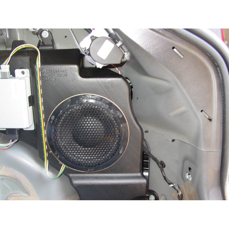 2017 Jeep Patriot Far-rear side speaker