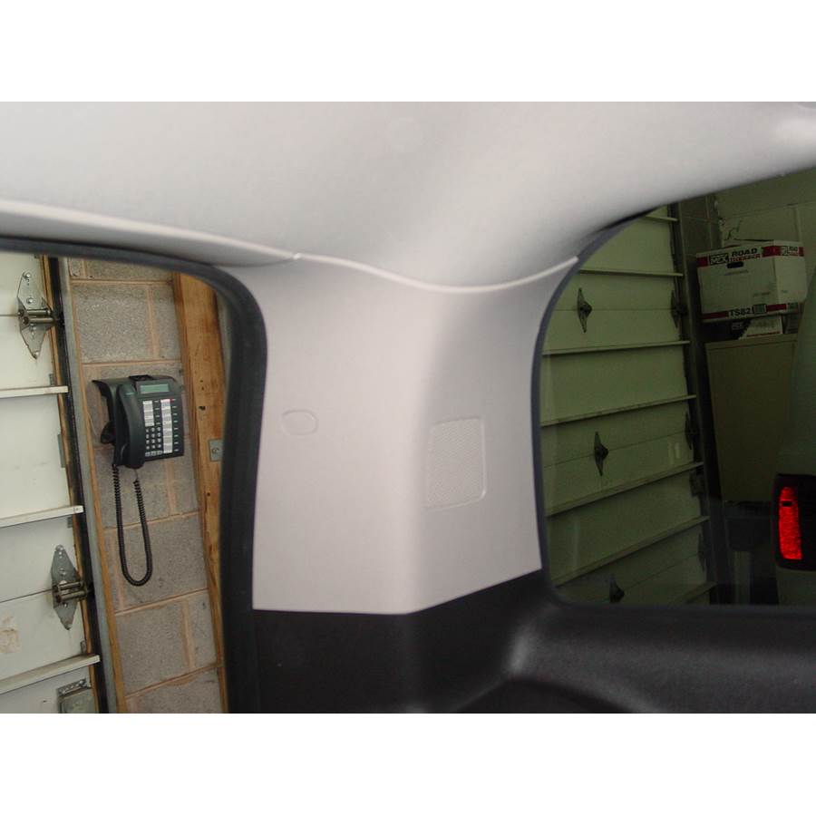 2011 GMC Yukon Rear pillar speaker location