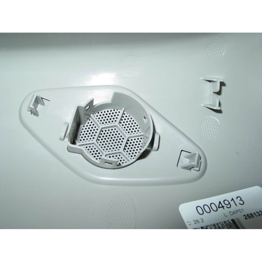2008 GMC Acadia Front pillar speaker removed