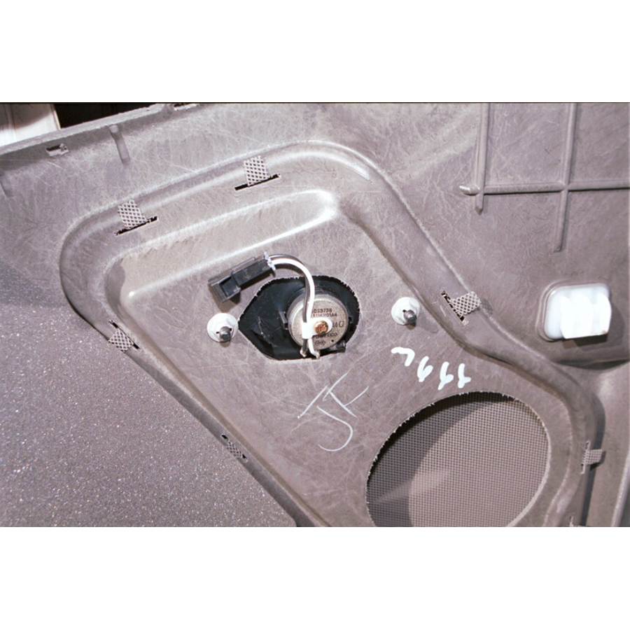 2002 GMC Yukon Front door tweeter location
