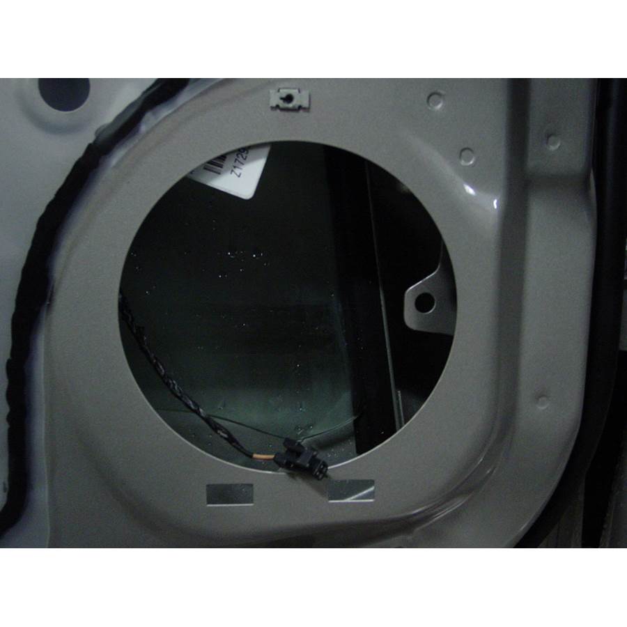 2010 GMC Canyon Front door woofer removed