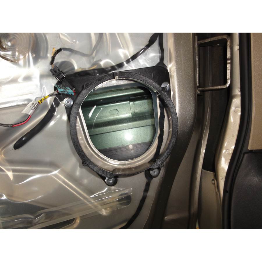 2002 GMC Savana Front door woofer removed