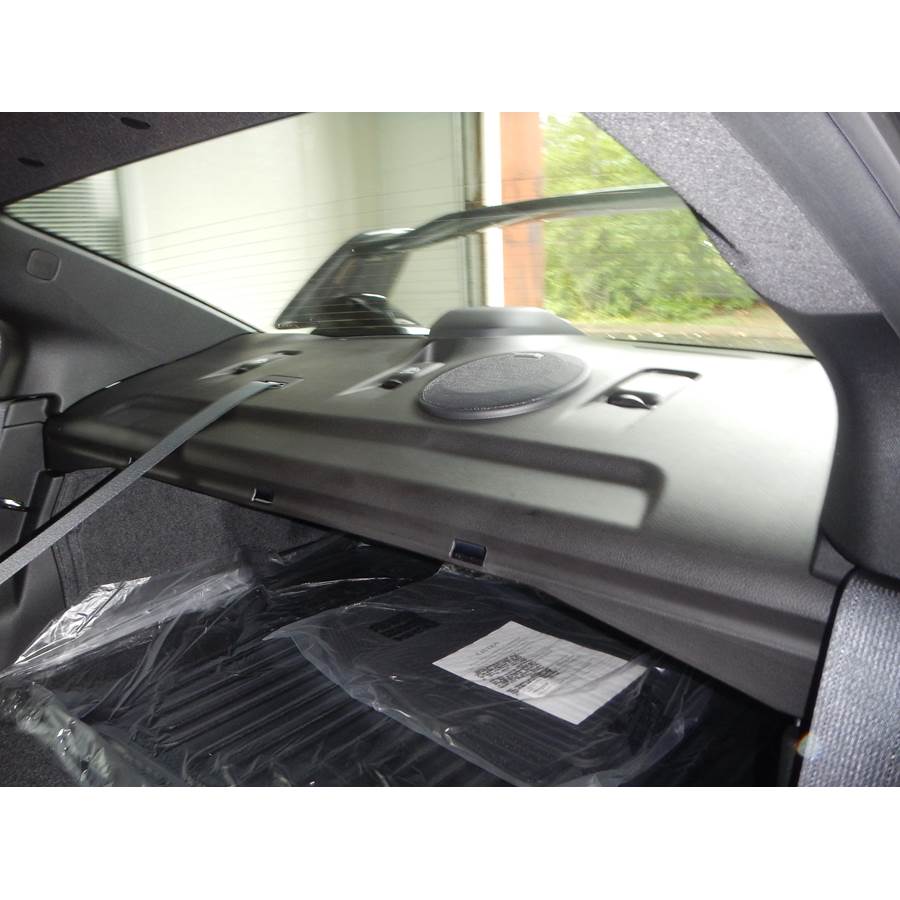 2015 Subaru WRX Rear deck center speaker location