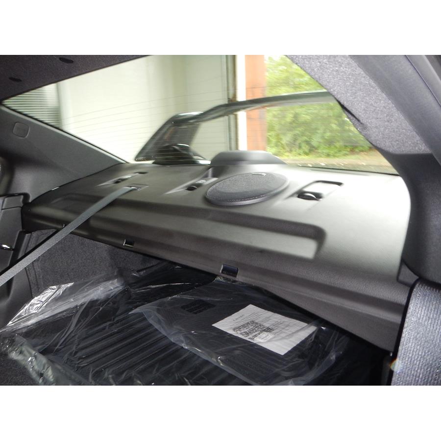 2017 Subaru WRX Rear deck center speaker location