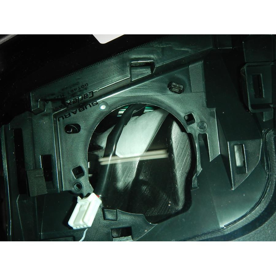 2015 Subaru Legacy Dash speaker removed