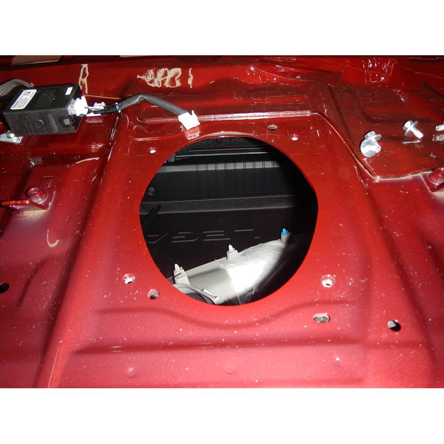 2015 Subaru Legacy Rear deck speaker removed