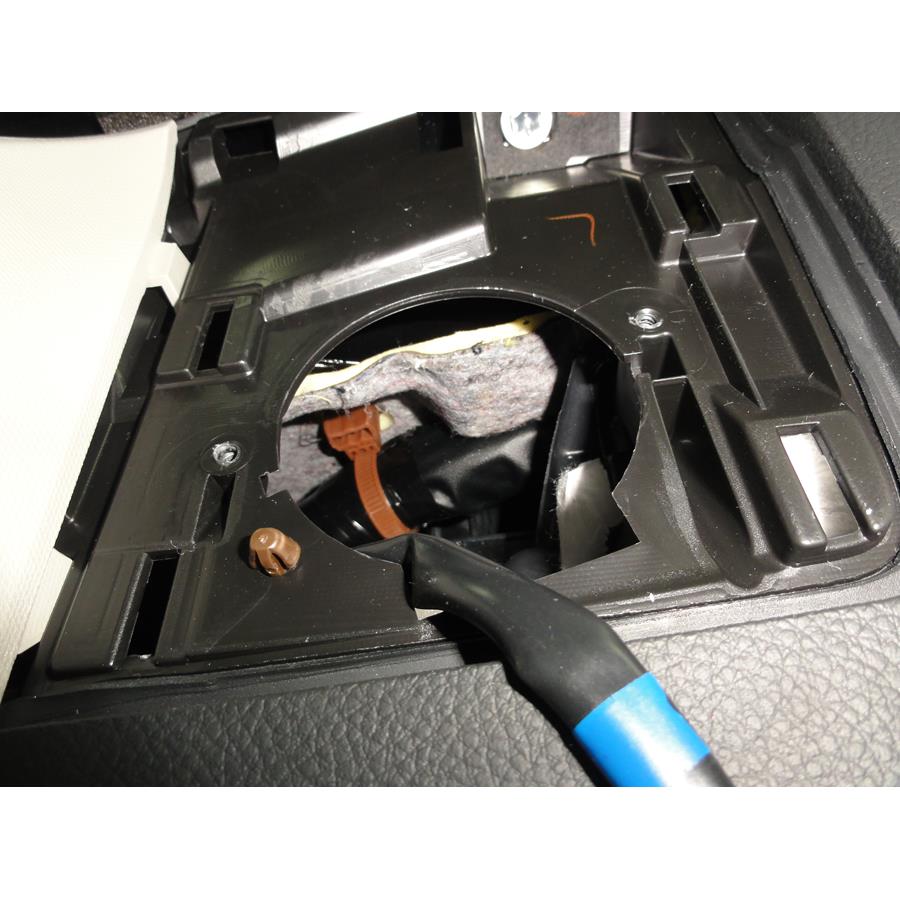 2014 Subaru Impreza Dash speaker removed
