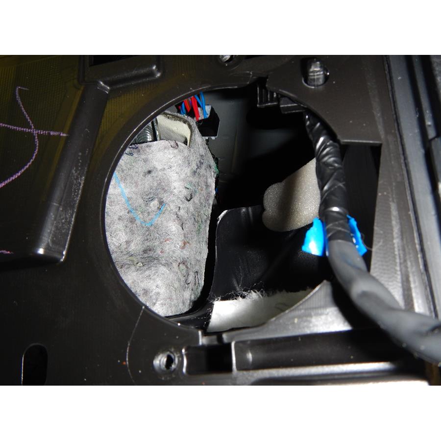 2015 Subaru Forester Dash speaker removed