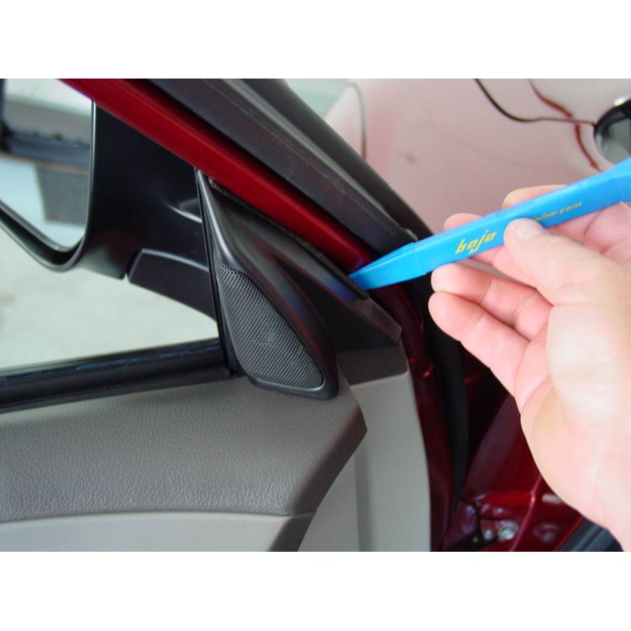 2010 Subaru Forester Front door tweeter location