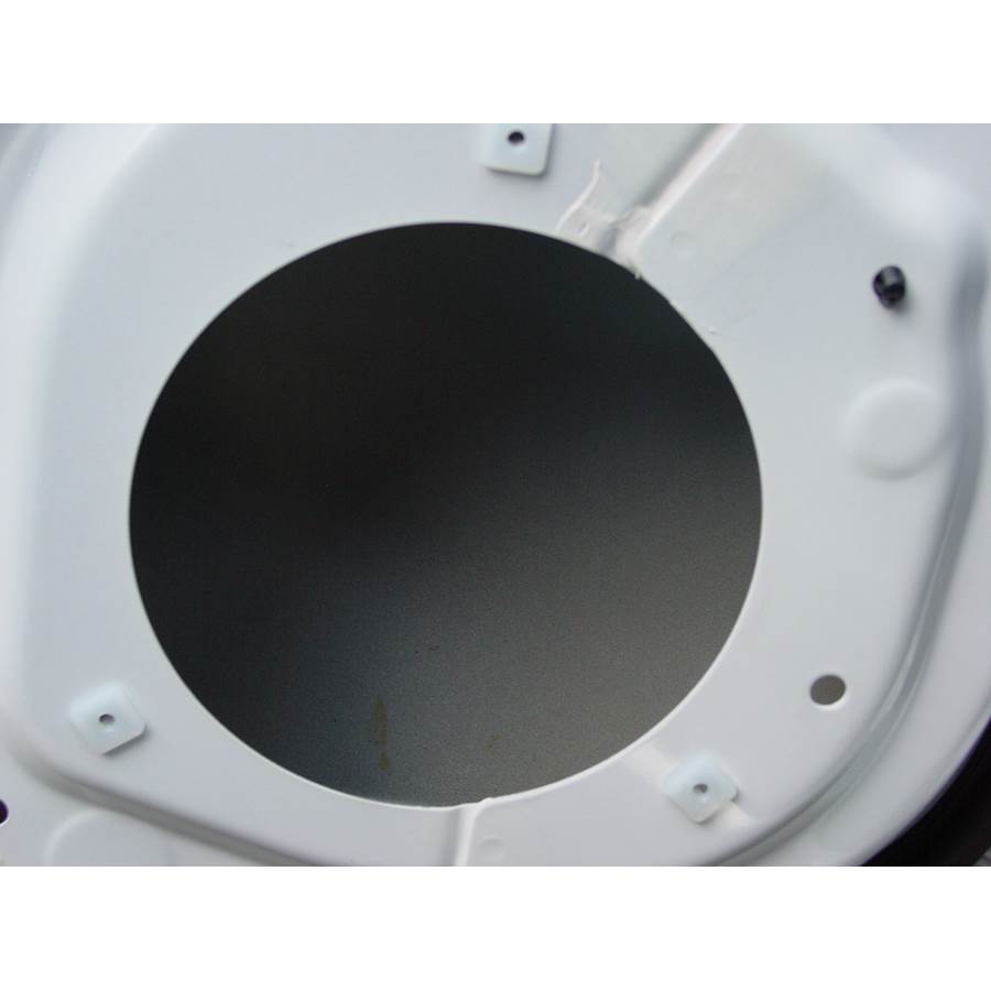2008 Subaru Tribeca Front door woofer removed