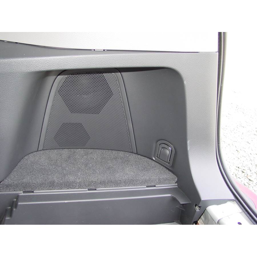 2008 Subaru Tribeca Far-rear side speaker location