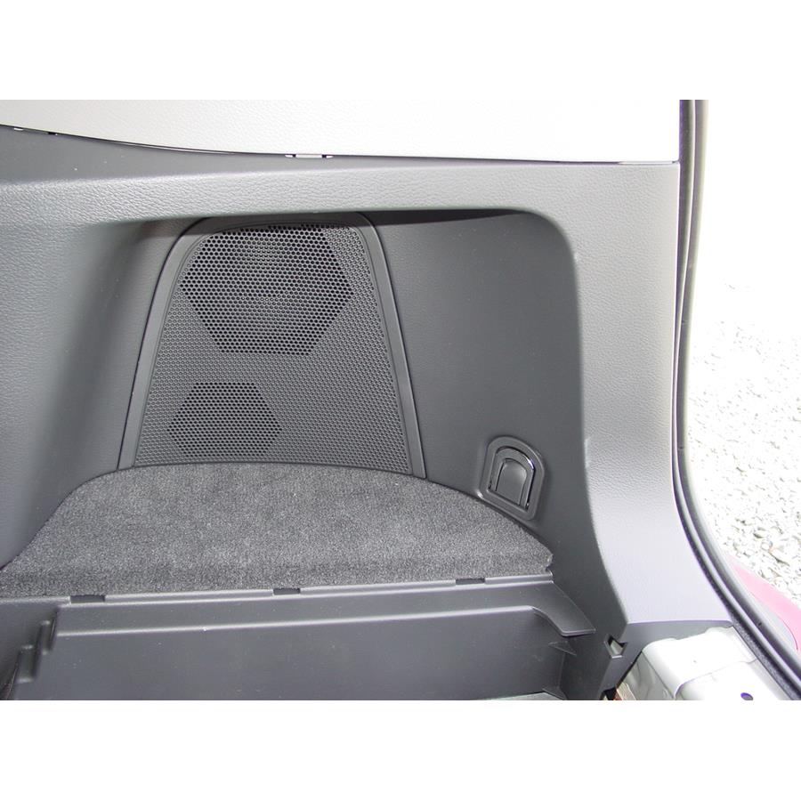 2014 Subaru Tribeca Far-rear side speaker location