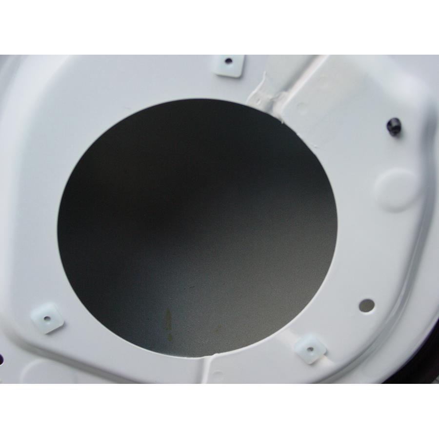 2014 Subaru Tribeca Front door woofer removed
