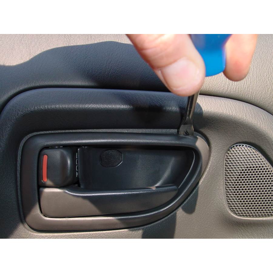 2003 Subaru Impreza WRX Front door tweeter location