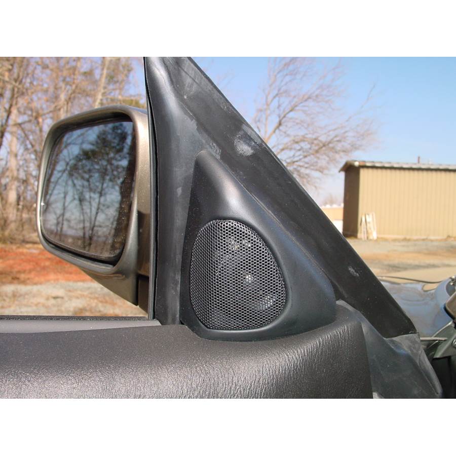 2002 Subaru Outback Front door tweeter location