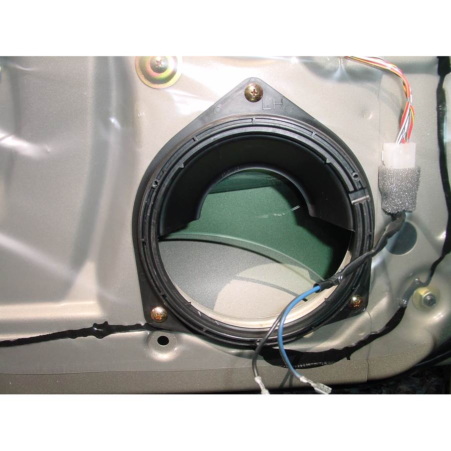 2002 Subaru Outback Front door woofer removed