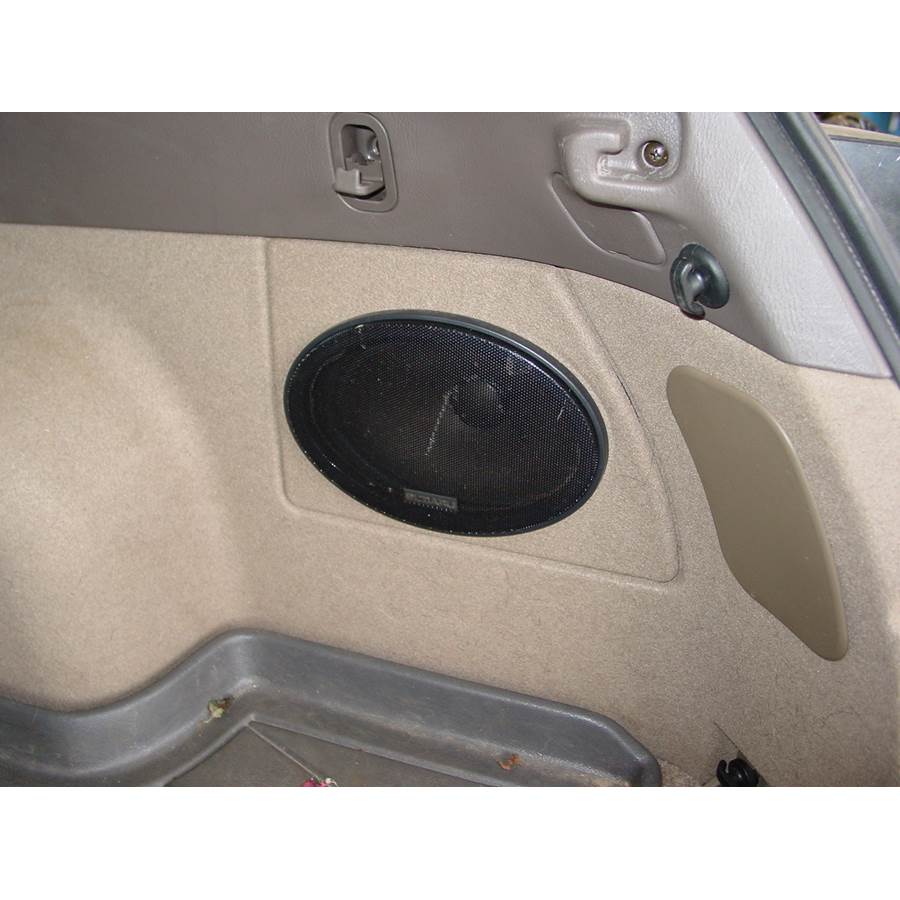 2003 Subaru Legacy Far-rear side speaker location