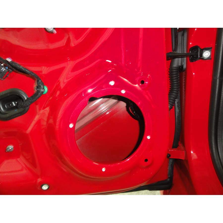 2018 Volkswagen Jetta Rear door woofer removed