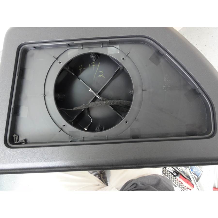 2013 Volkswagen Beetle Under cargo floor speaker removed