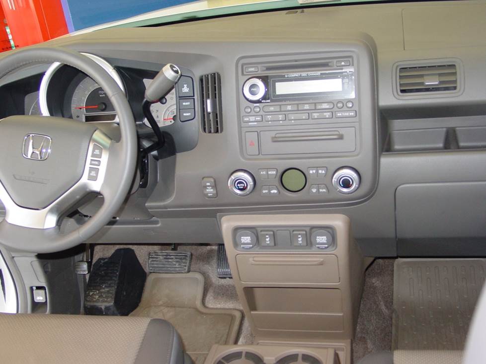 honda ridgeline radio