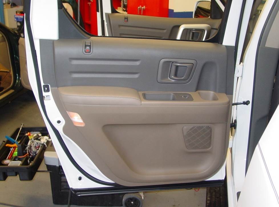 honda ridgeline rear door speakers