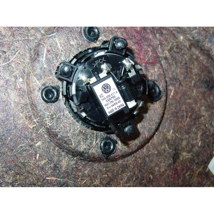 2010 Volkswagen Golf Rear door tweeter
