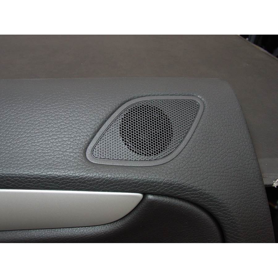 2010 Volkswagen CC Rear door tweeter location