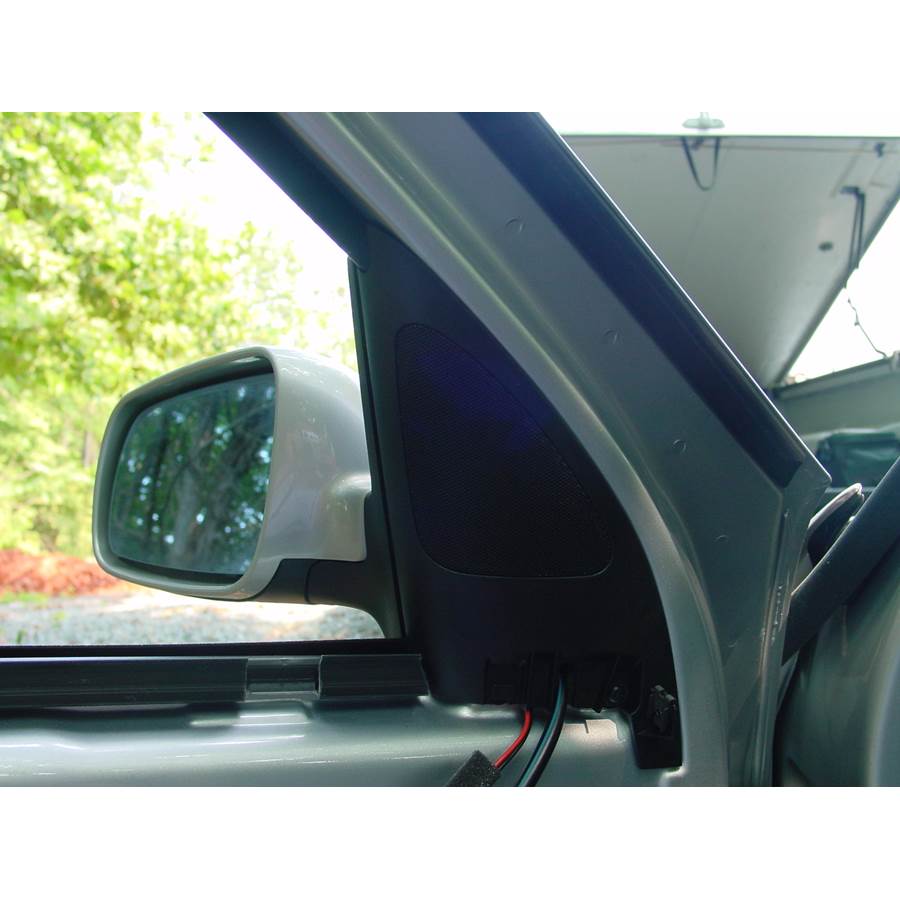 2005 Volkswagen Jetta Front door tweeter location