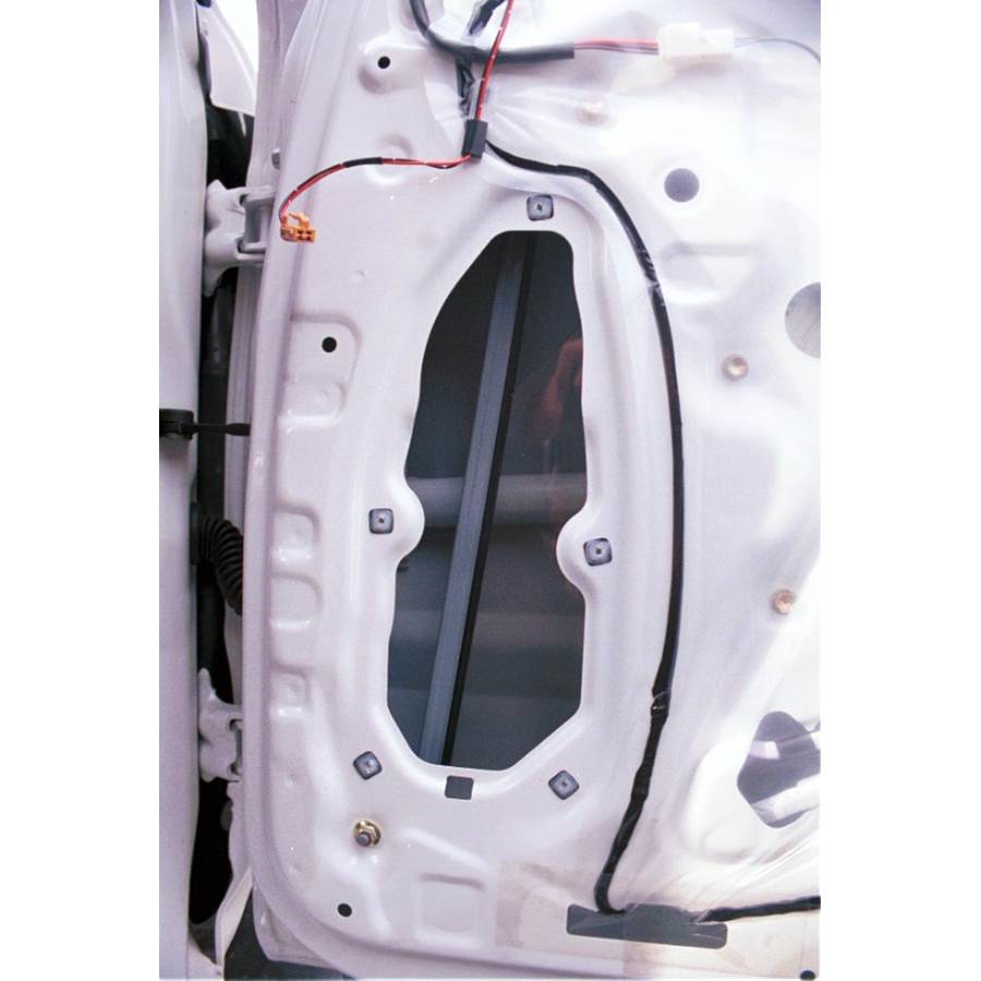 1998 Toyota 4Runner Front door woofer removed