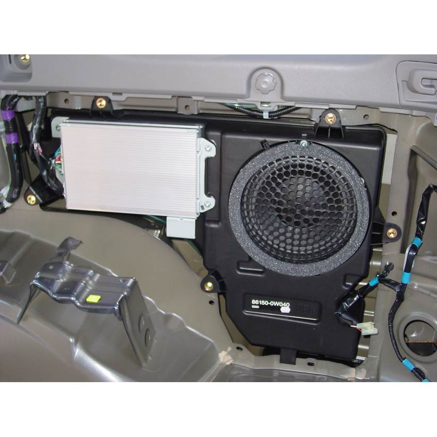 2007 Toyota 4Runner Far-rear side speaker