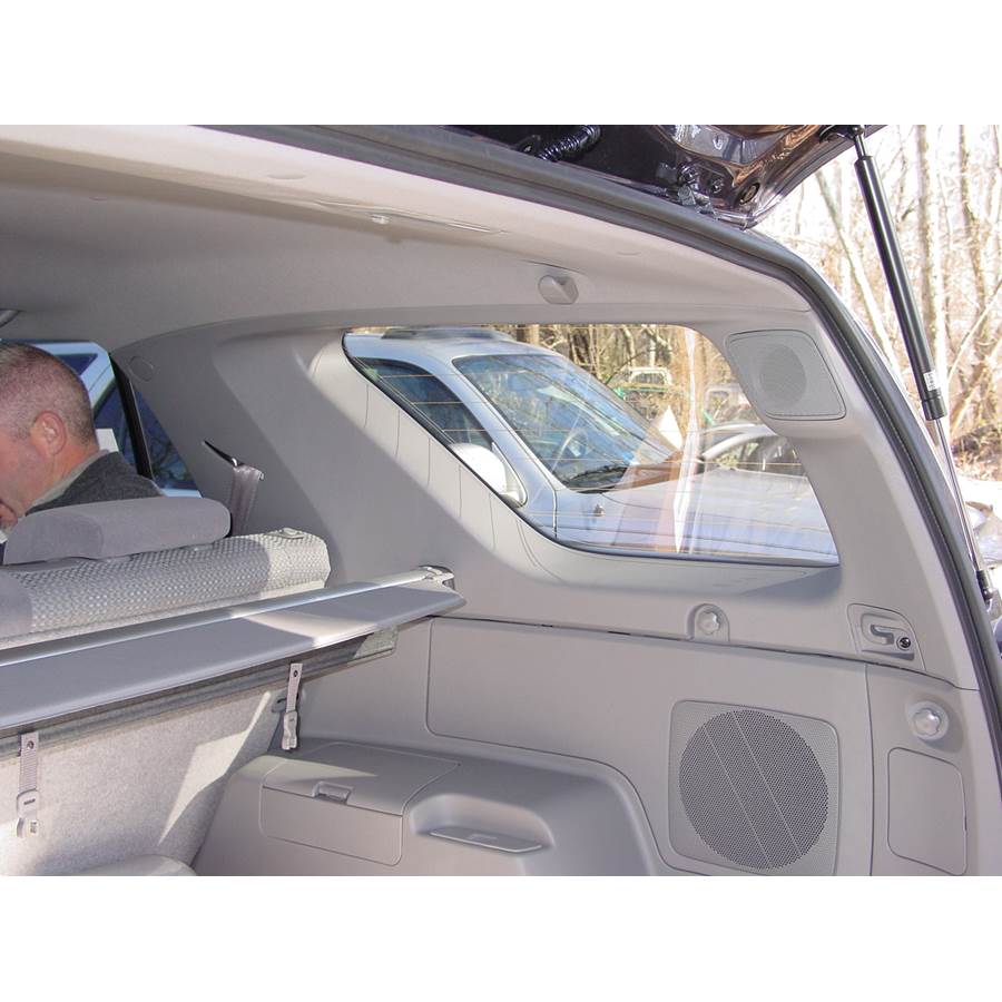 2007 Toyota 4Runner Far-rear side speaker location