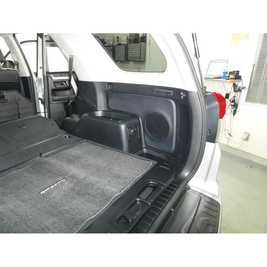 2016 Toyota 4Runner Far-rear side speaker location