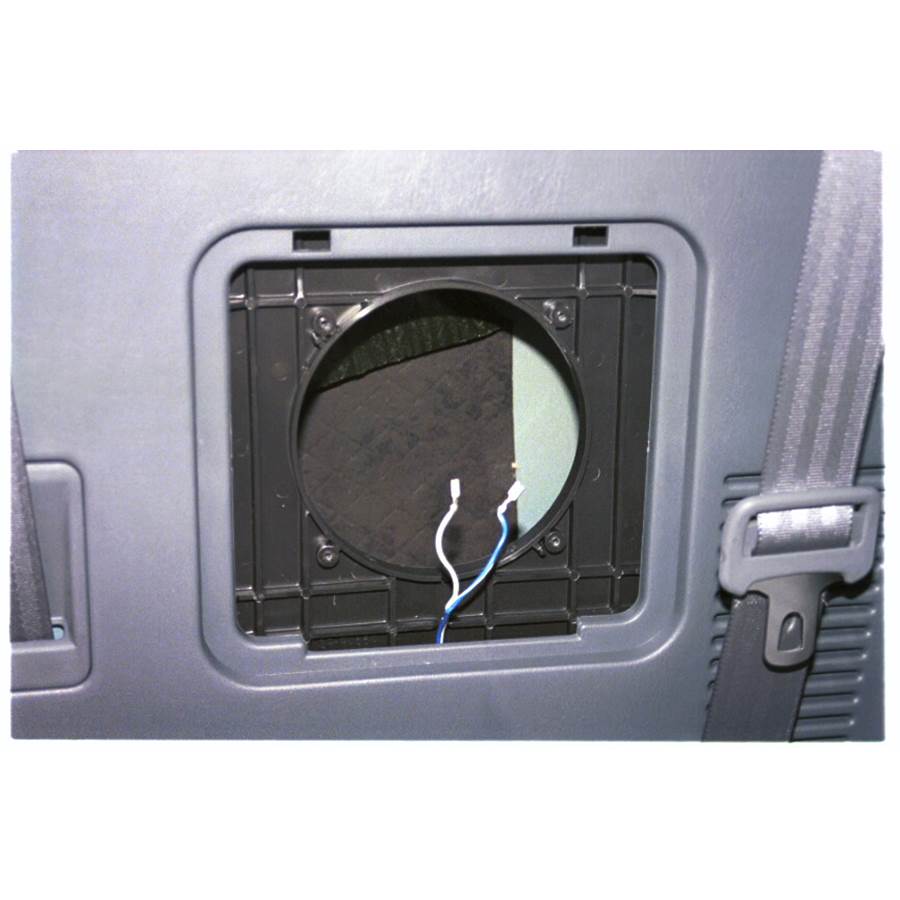 2000 Toyota Tacoma Rear cab speaker removed
