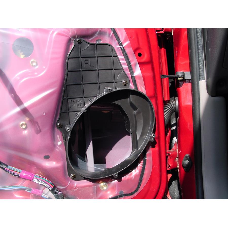 2004 Toyota Tacoma Front door woofer removed