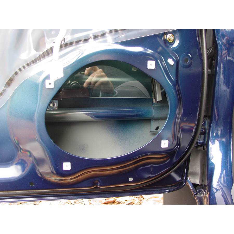 2011 Toyota Tacoma Front door woofer removed