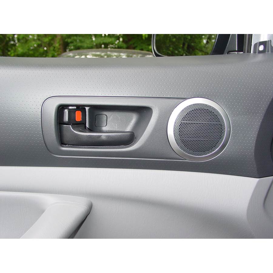 2011 Toyota Tacoma Front door tweeter location
