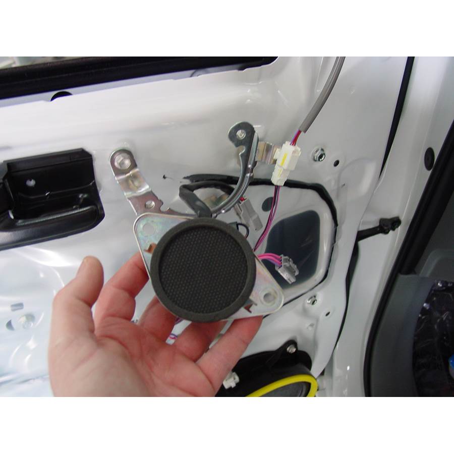 2015 Toyota Tacoma Front door tweeter removed
