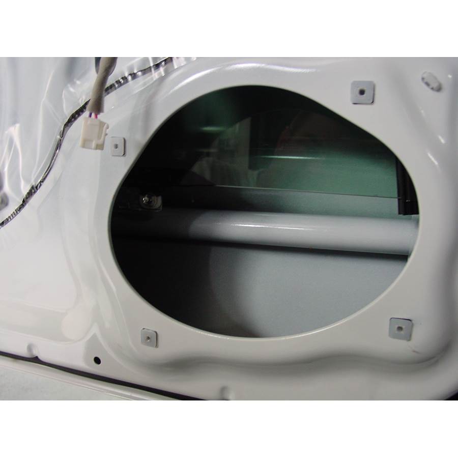 2015 Toyota Tacoma Front door woofer removed