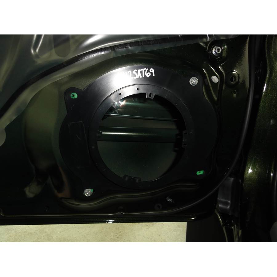 2014 Toyota Tacoma Front door woofer removed