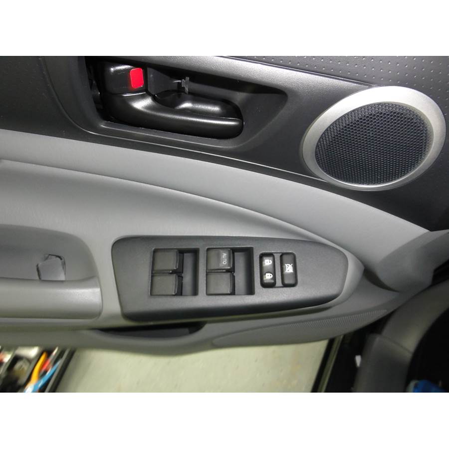 2015 Toyota Tacoma Front door tweeter location