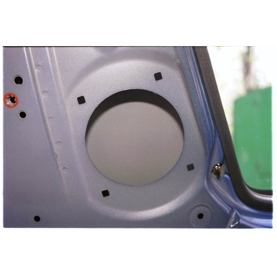 1997 Toyota RAV4 Far-rear side speaker removed