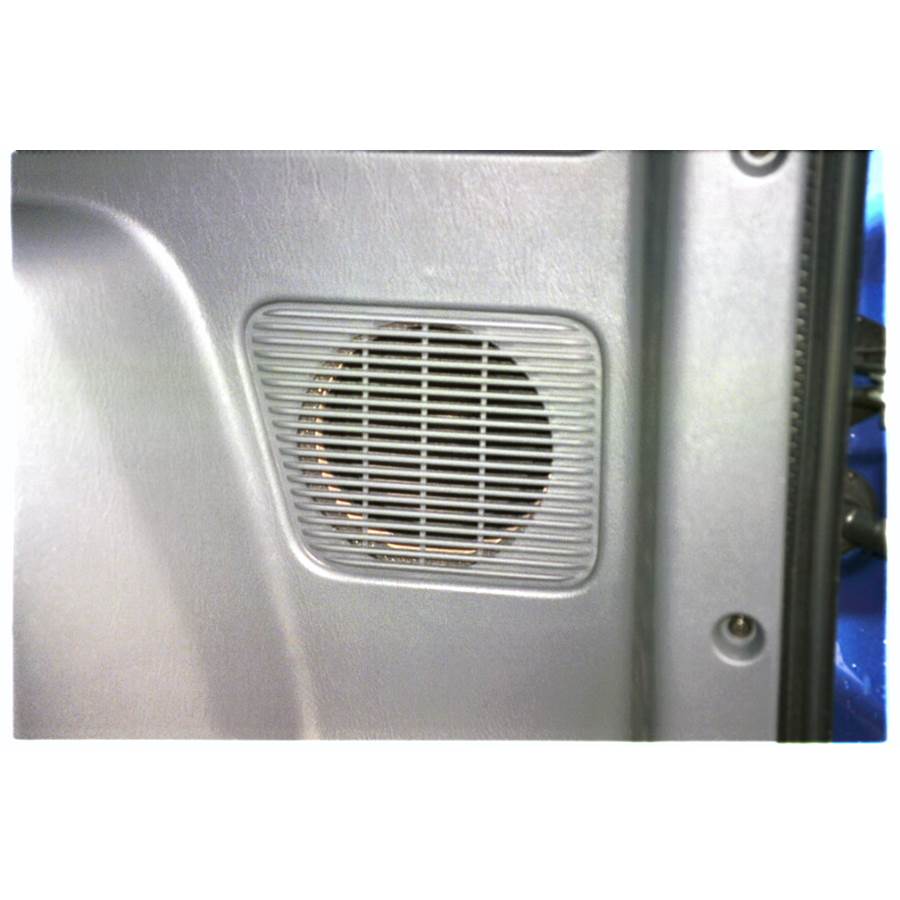 1998 Toyota RAV4 Far-rear side speaker location
