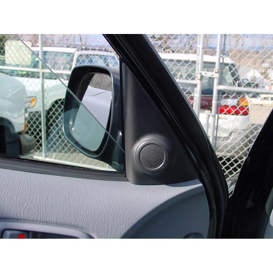 2003 Toyota RAV4 Front door tweeter location