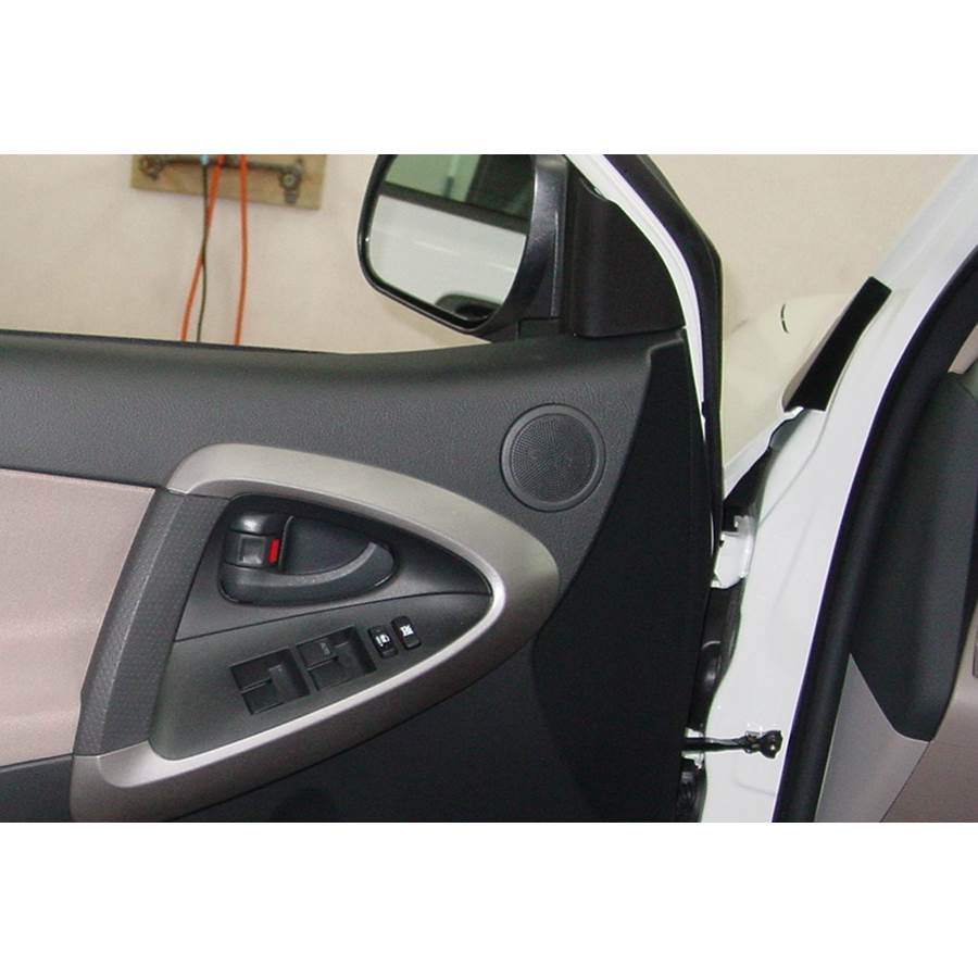 2010 Toyota RAV4 Front door tweeter location