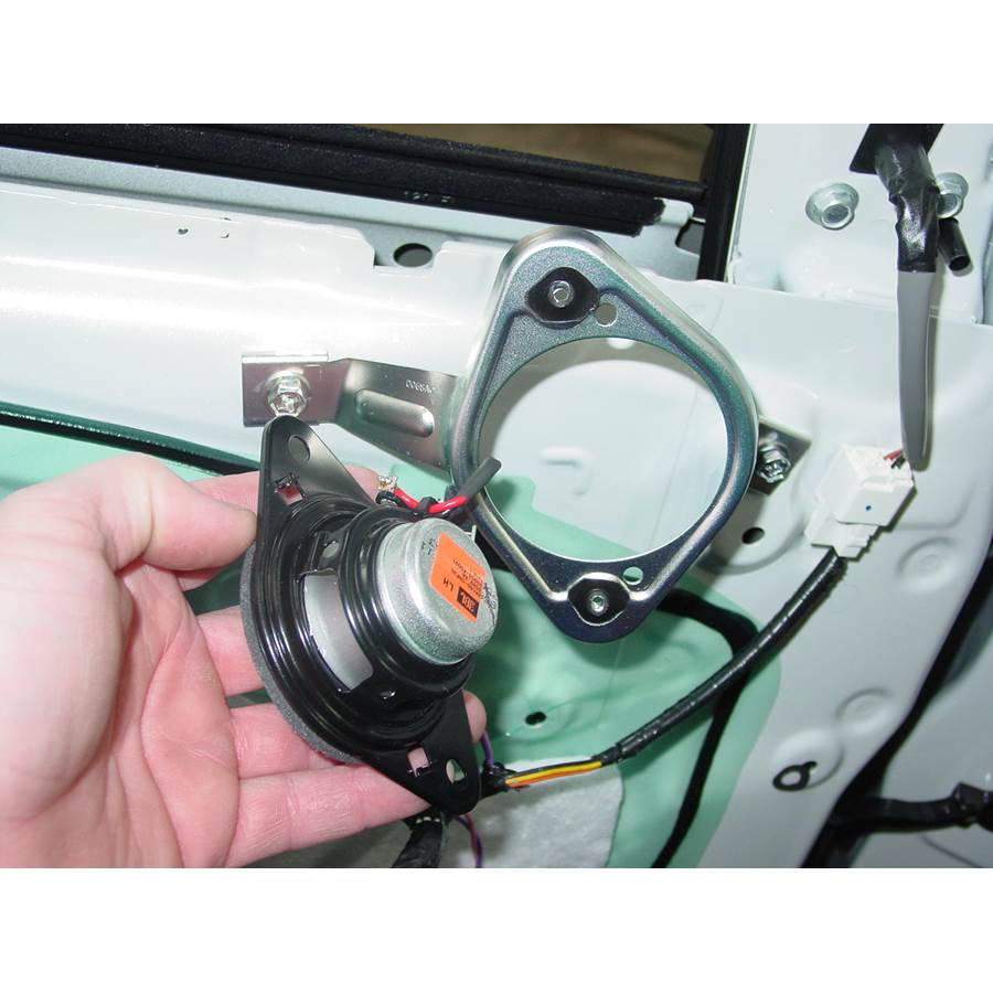 2007 Toyota RAV4 Front door tweeter removed
