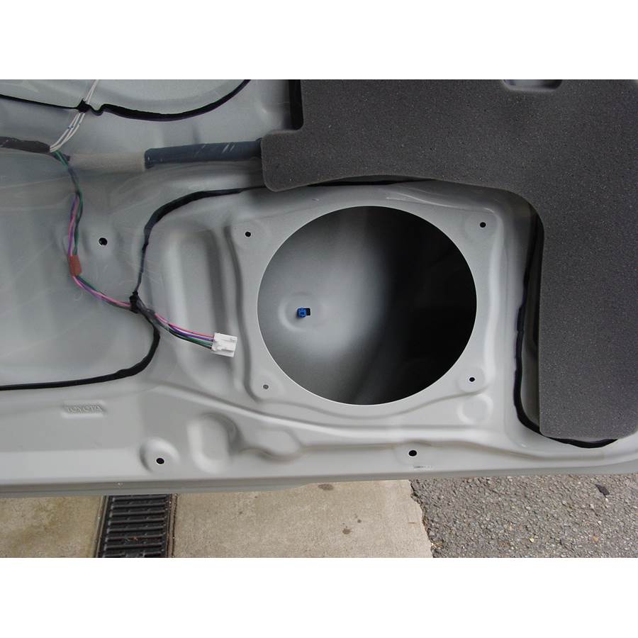2012 Toyota RAV4 Tail door speaker removed