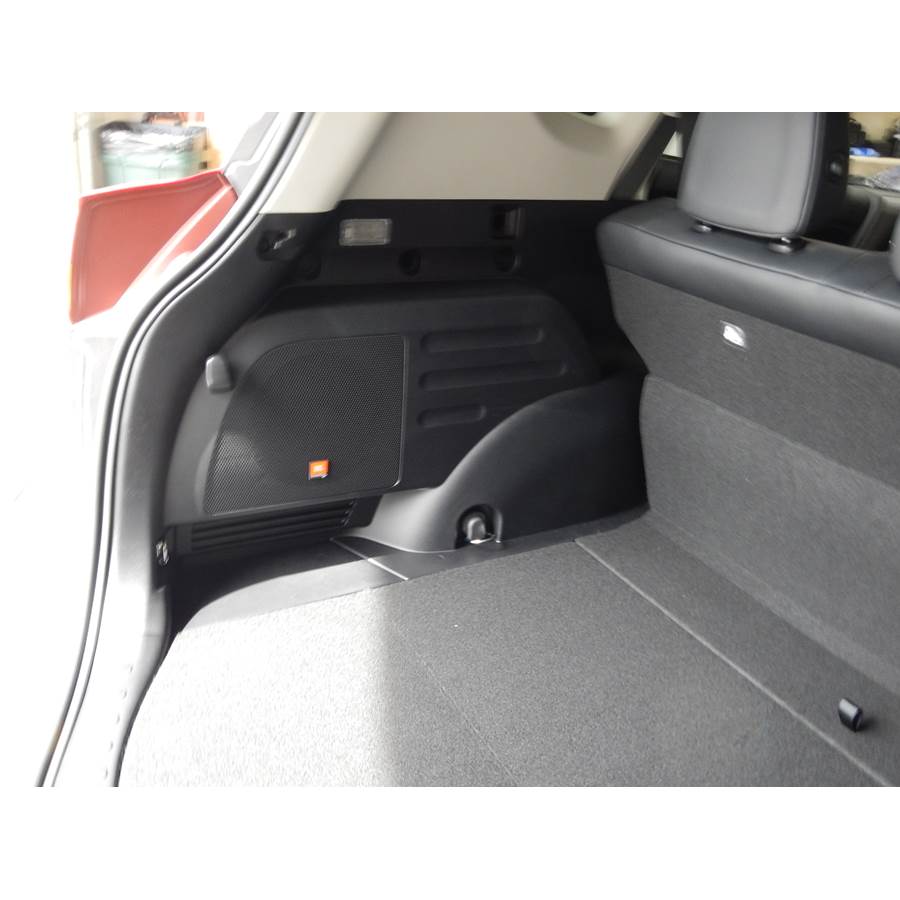 2013 Toyota RAV4 Far-rear side speaker location