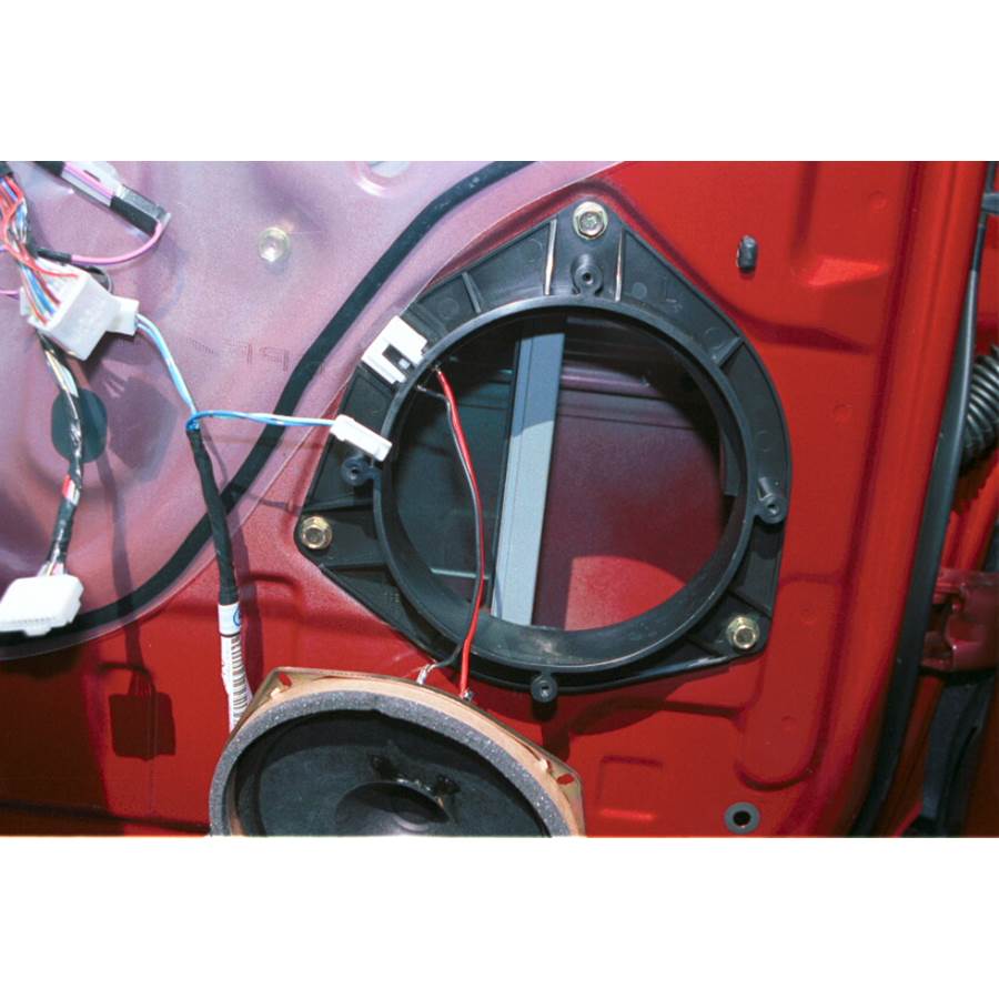 2000 Toyota Tundra Front door woofer removed