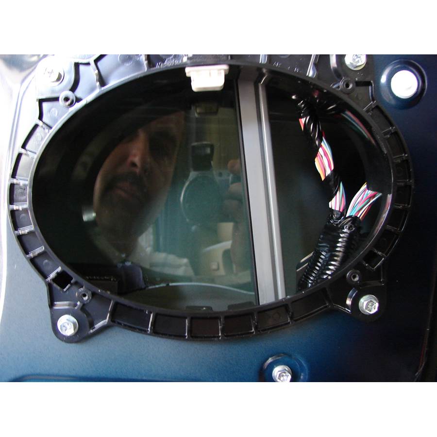 2013 Toyota Tundra Front door woofer removed