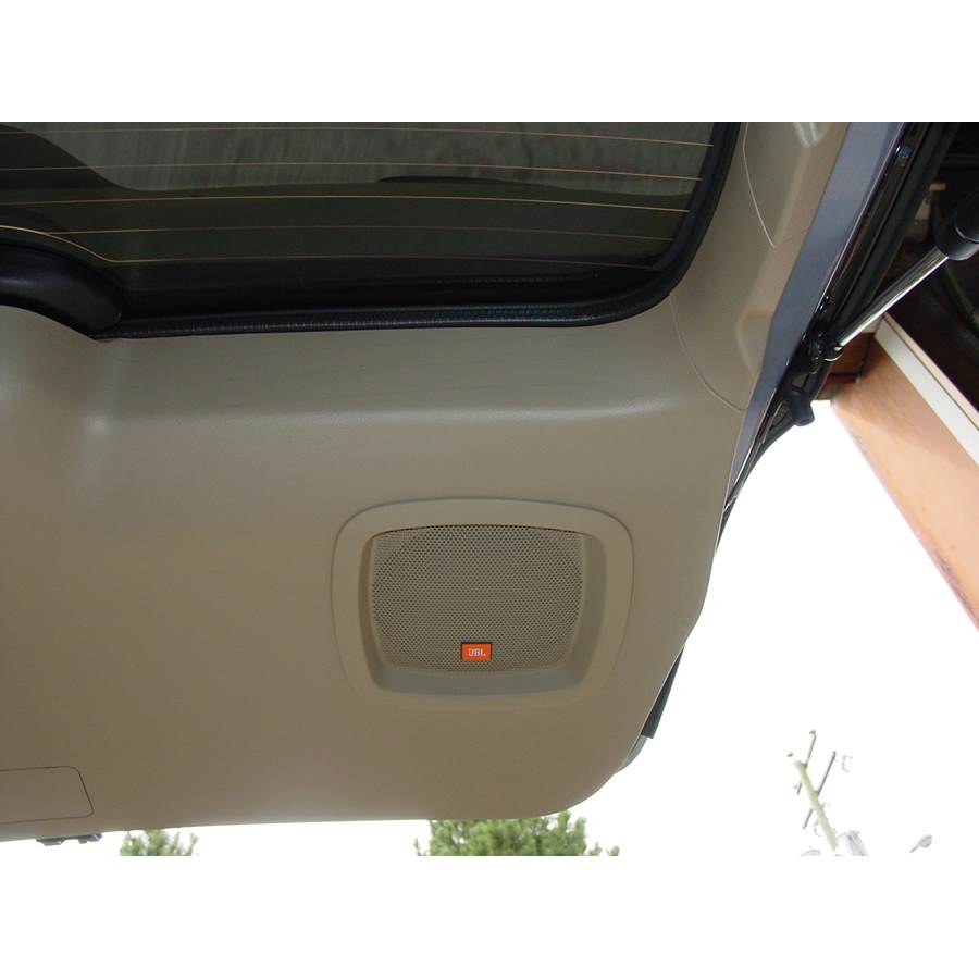 2012 Toyota Highlander Tail door speaker location